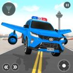 Flying Prado Car Robot Game 95 MOD Unlimited Money