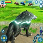 Virtual Wild Wolf Family Sim 1.7 MOD Unlimited Money